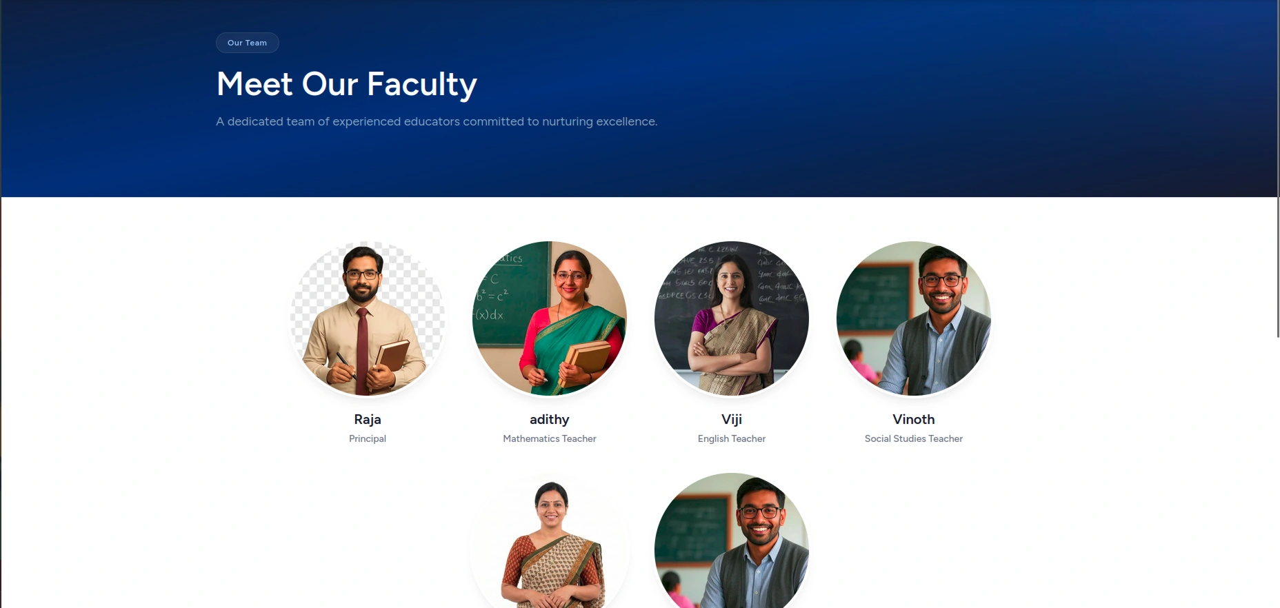 ClassKnot Faculty Page