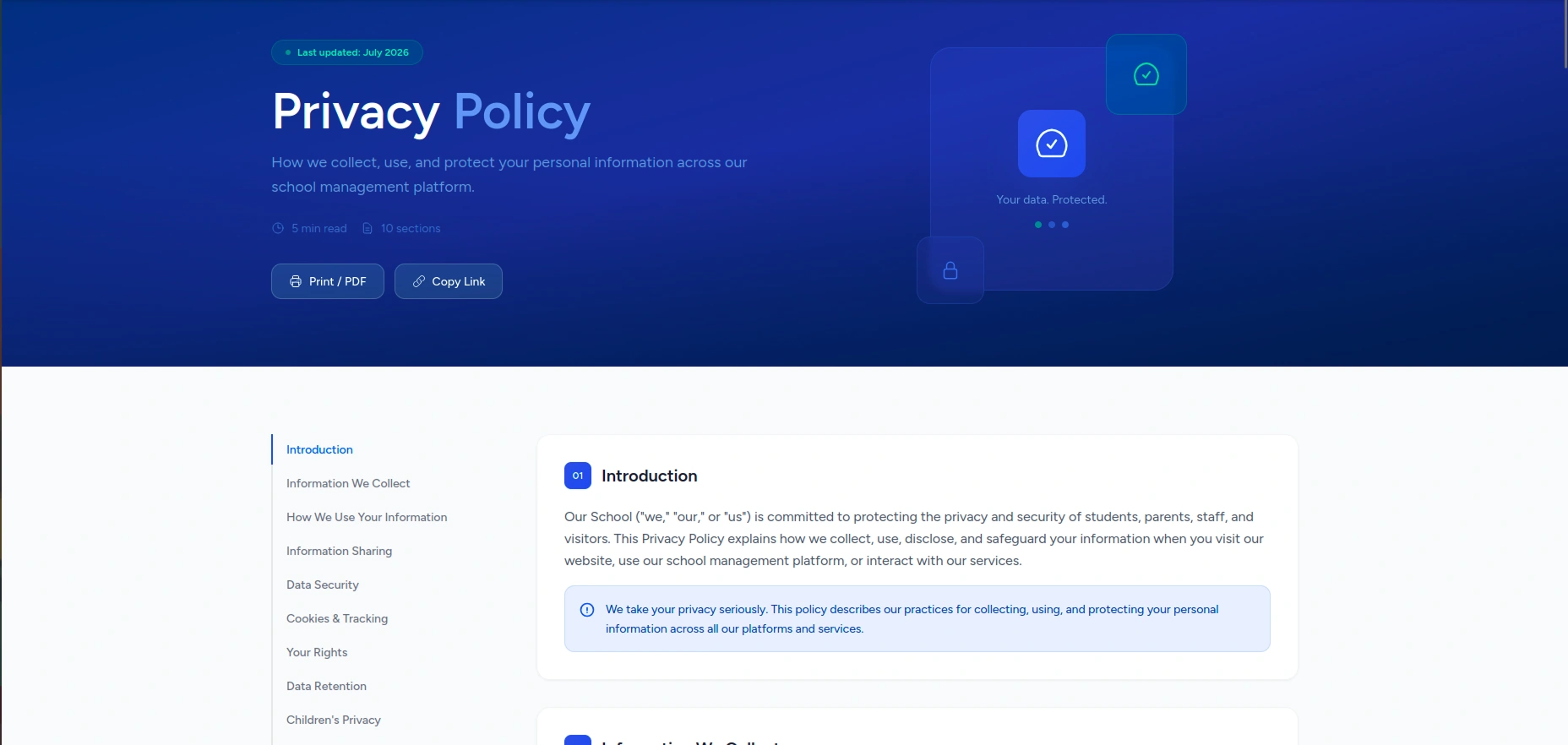 ClassKnot Privacy Page